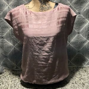 Loft blouse pink size small